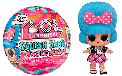 LOL Surprise Squish Sand Magic Hair dolls