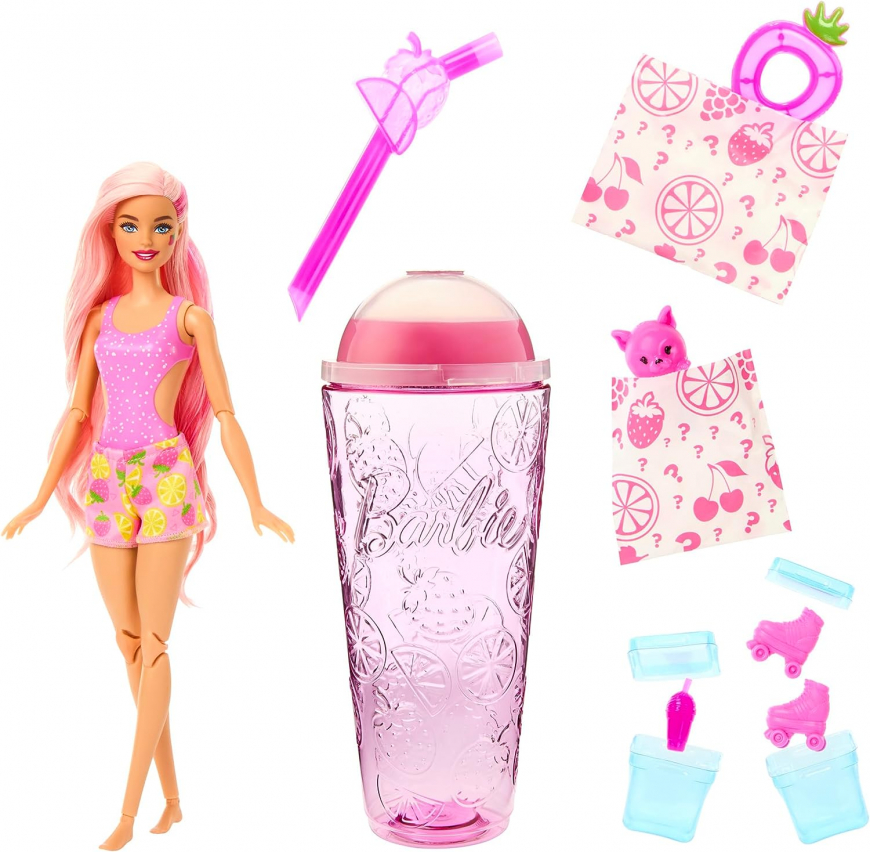 Barbie Pop Reveal Juicy Fruits Series Strawberry Lemonade doll