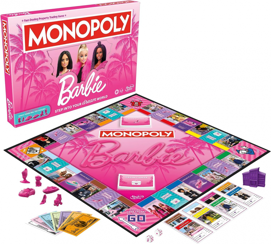 Monopoly Barbie edition board game