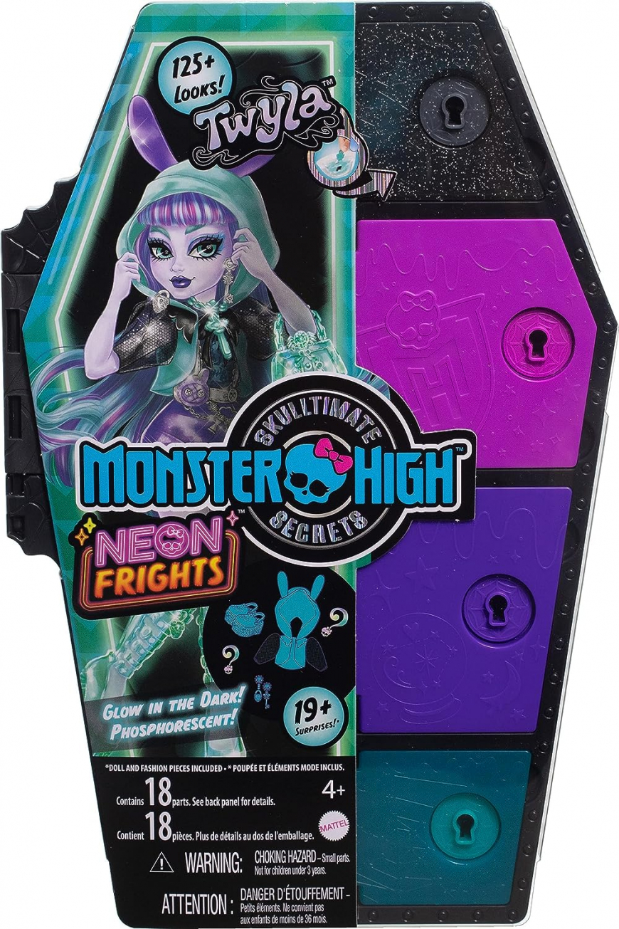 Monster High Skulltimates Secrets Neon Frights series 3 Twyla doll