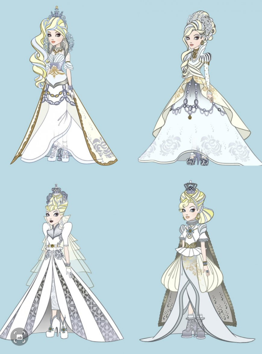 New Ever After High concept art and designs pictures