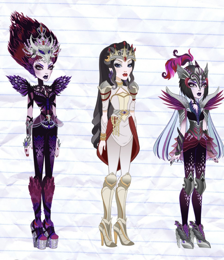 New Ever After High concept art and designs pictures