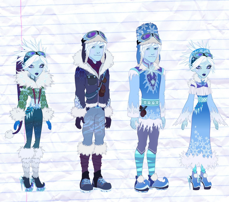 New Ever After High concept art and designs pictures