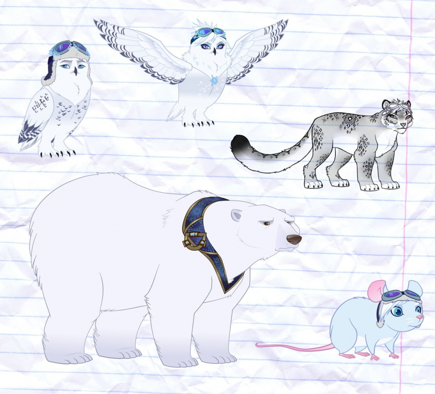 New Ever After High concept art and designs pictures