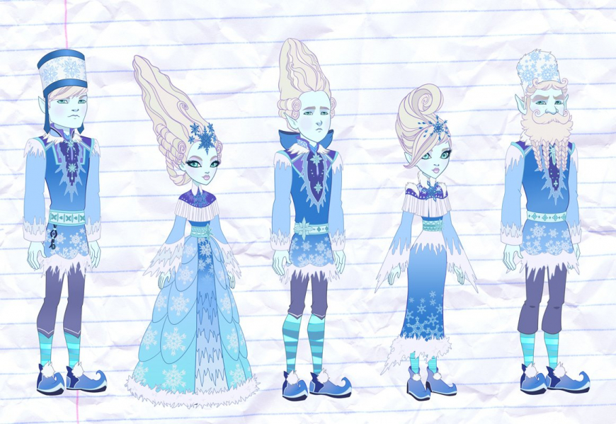 New Ever After High concept art and designs pictures