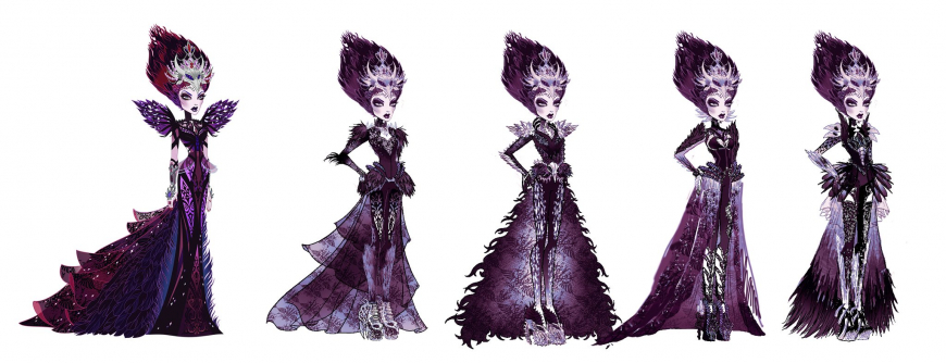 New Ever After High concept art and designs pictures