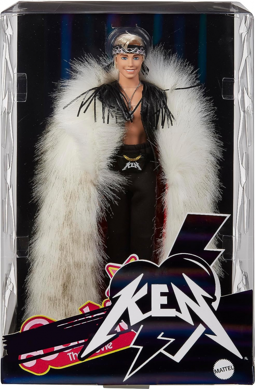 Barbie movie 2023 Collector Ken in Fur Coat doll