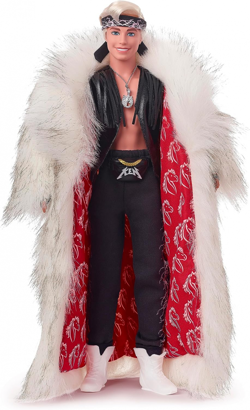 Barbie movie 2023 Collector Ken in Fur Coat doll