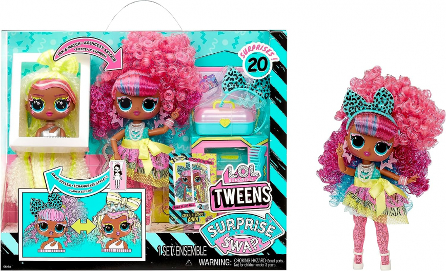 LOL Tweens Surprise Swap Cora doll