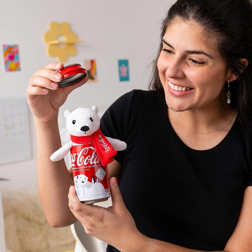 Coca-Cola Pop Cans Collectible plush toys