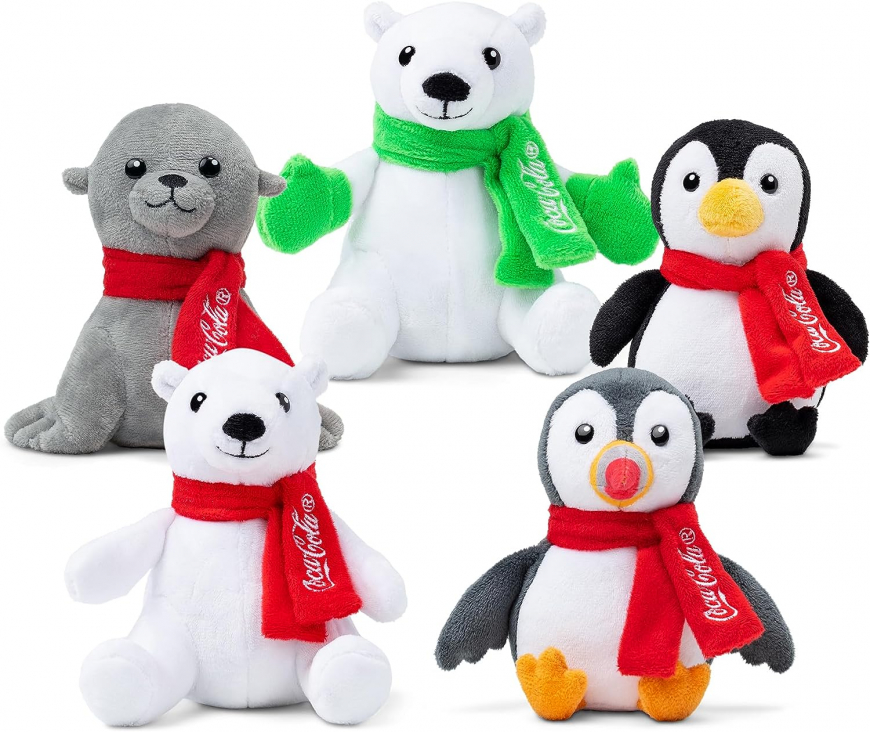 Coca-Cola Pop Cans Collectible plush toys