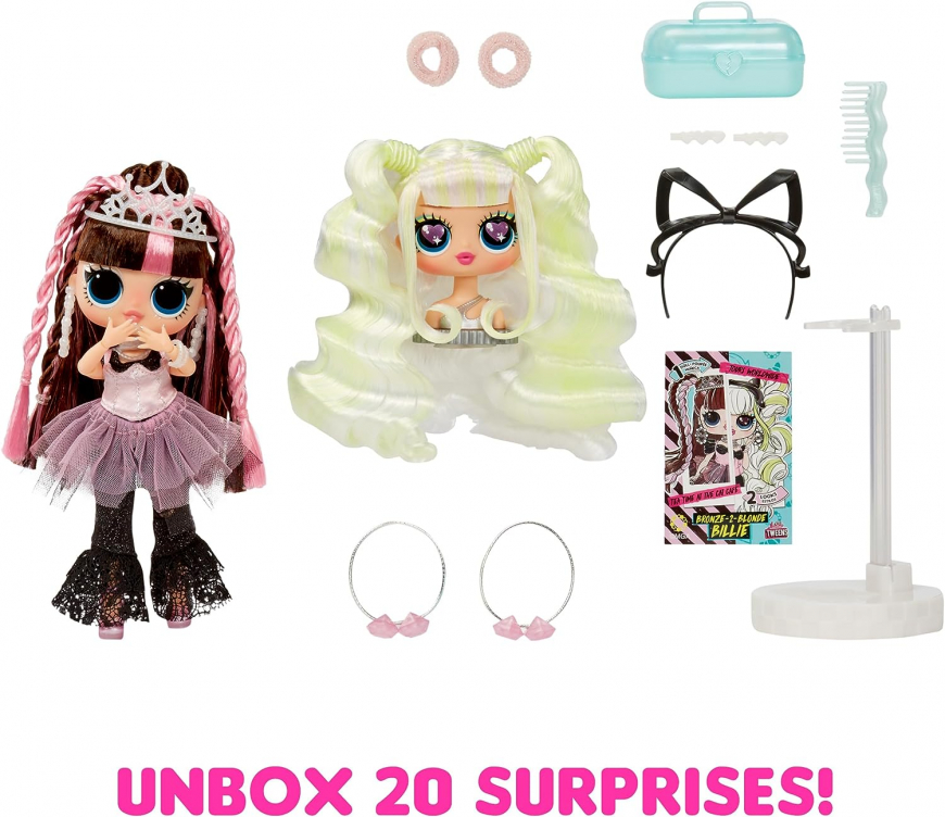 LOL Surprise Tweens Surprise Swap bronze to blonde Billi doll