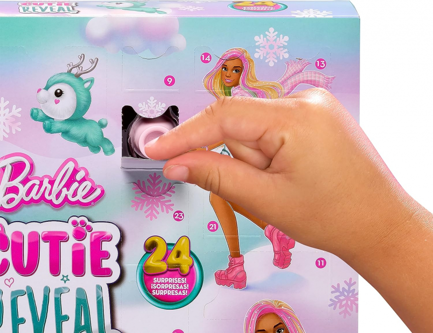 Barbie Cutie Reveal Advent Calendar 2023