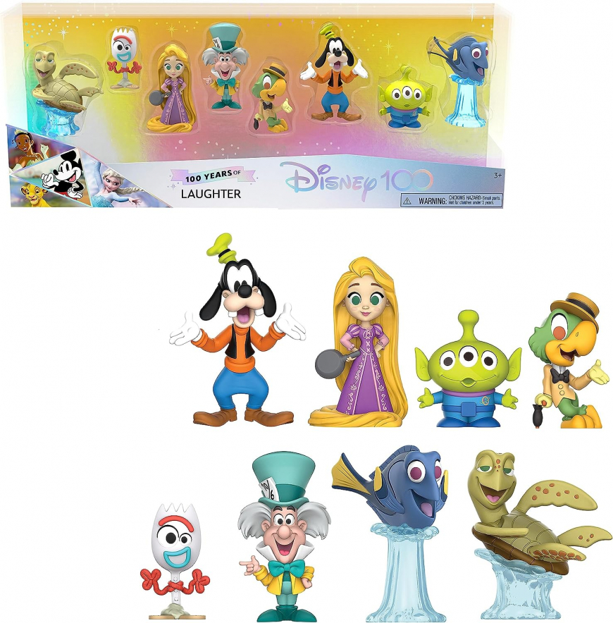 Disney100 Years of Laughter Celebration Collection pack figures
