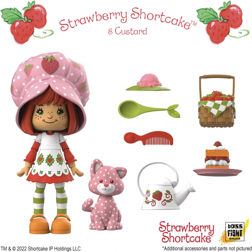Strawberry Shortcake and Custard Action Figure