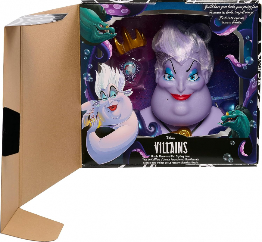 Disney Villains Fierce 'N Fun Ursula Styling Head