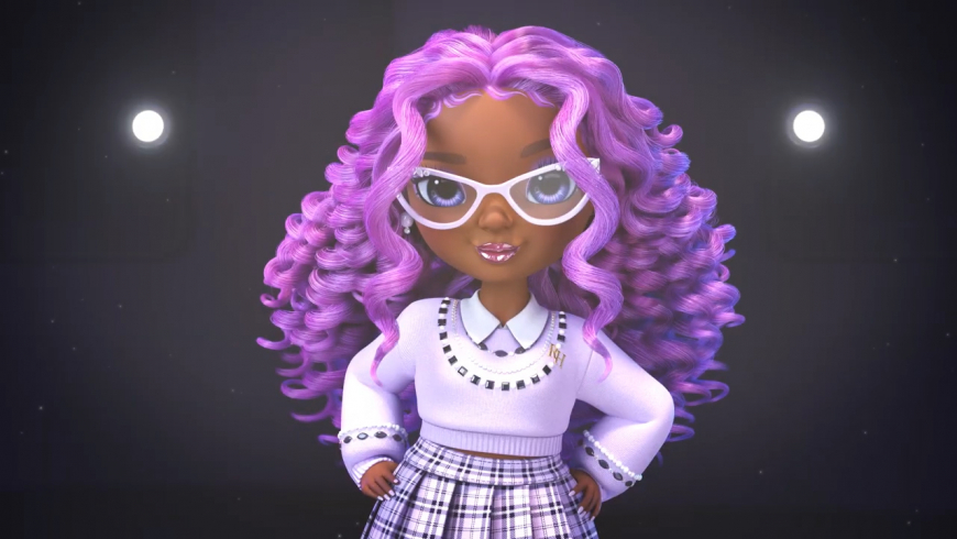 New pictures with Rainbow High Lilac Lane
