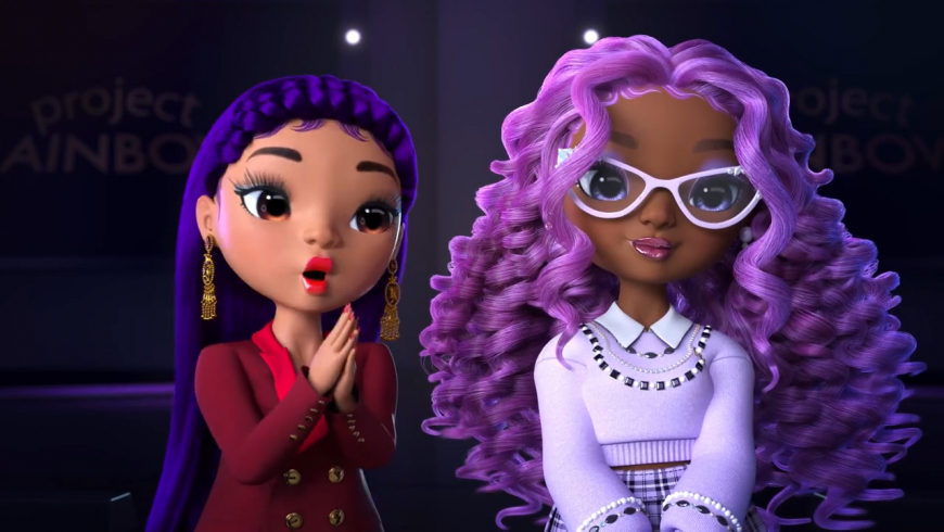 New pictures with Rainbow High Lilac Lane