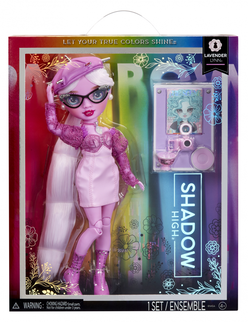 Shadow High Series 3 Lavender Lynn doll HD image