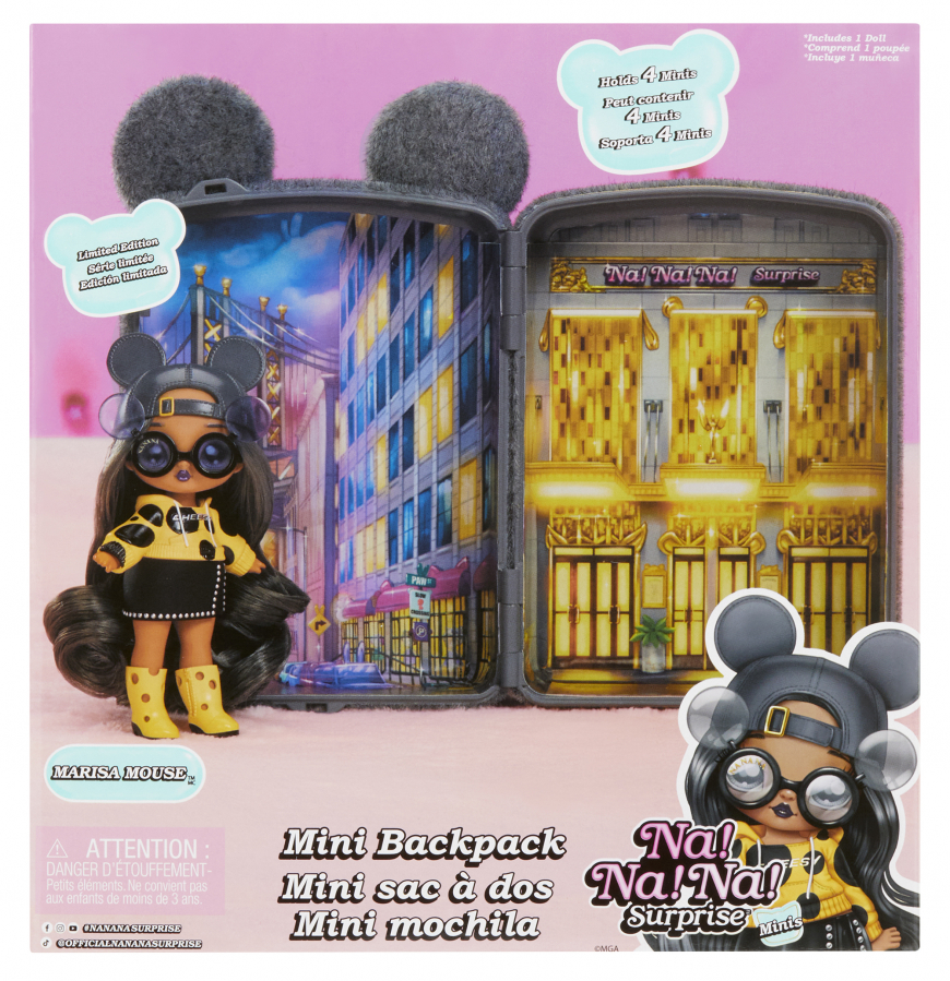 New Na Na Na Surprise Mini Backpack Mouse doll