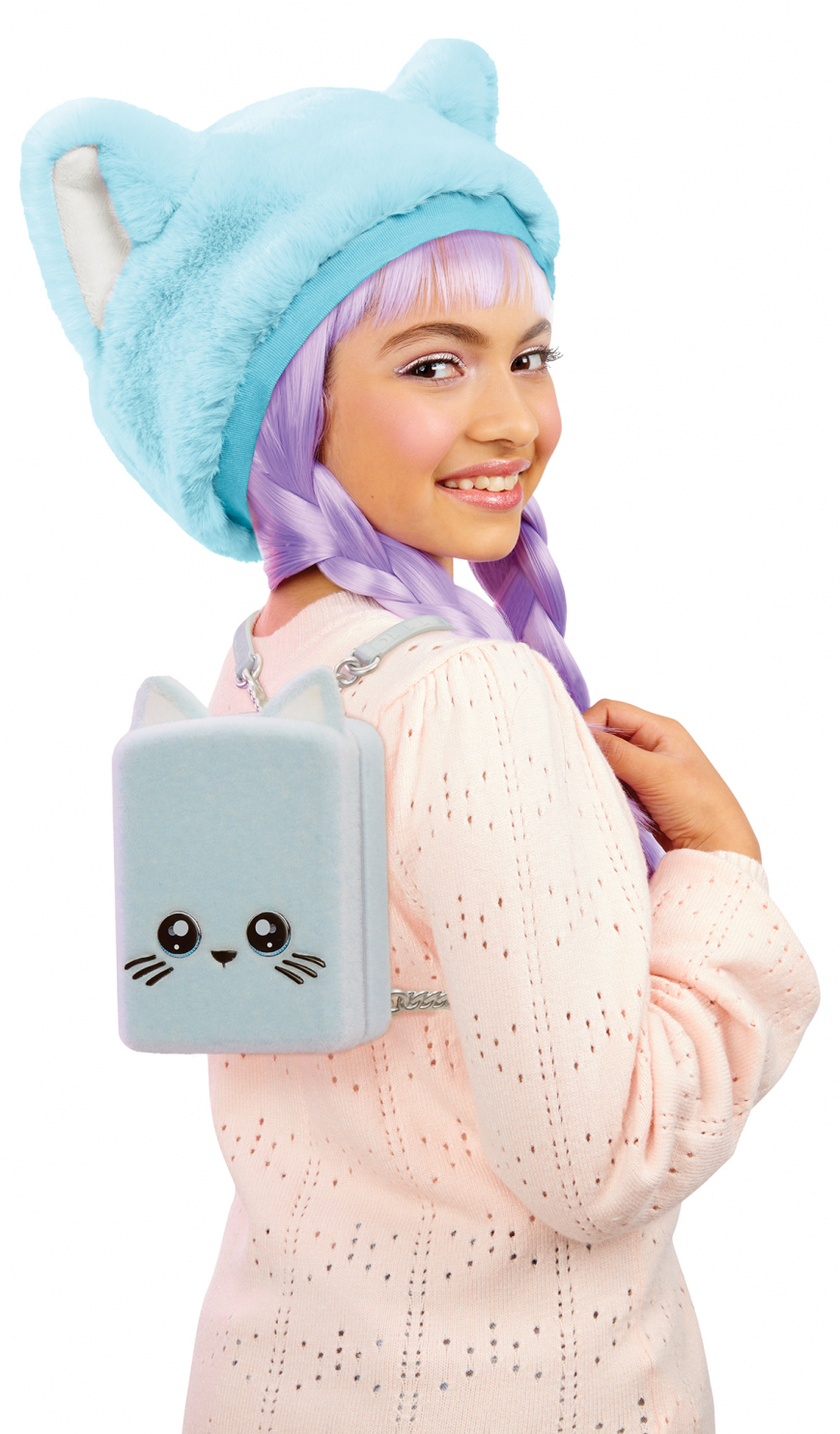 Na Na Na Surprise Mini Backpack with Cat doll