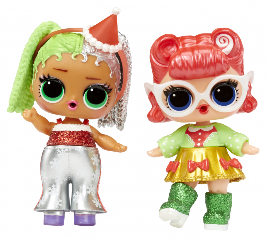 LOL Surprise Holiday Surprise 2023 dolls Miss Merry and Baking Beauty dolls