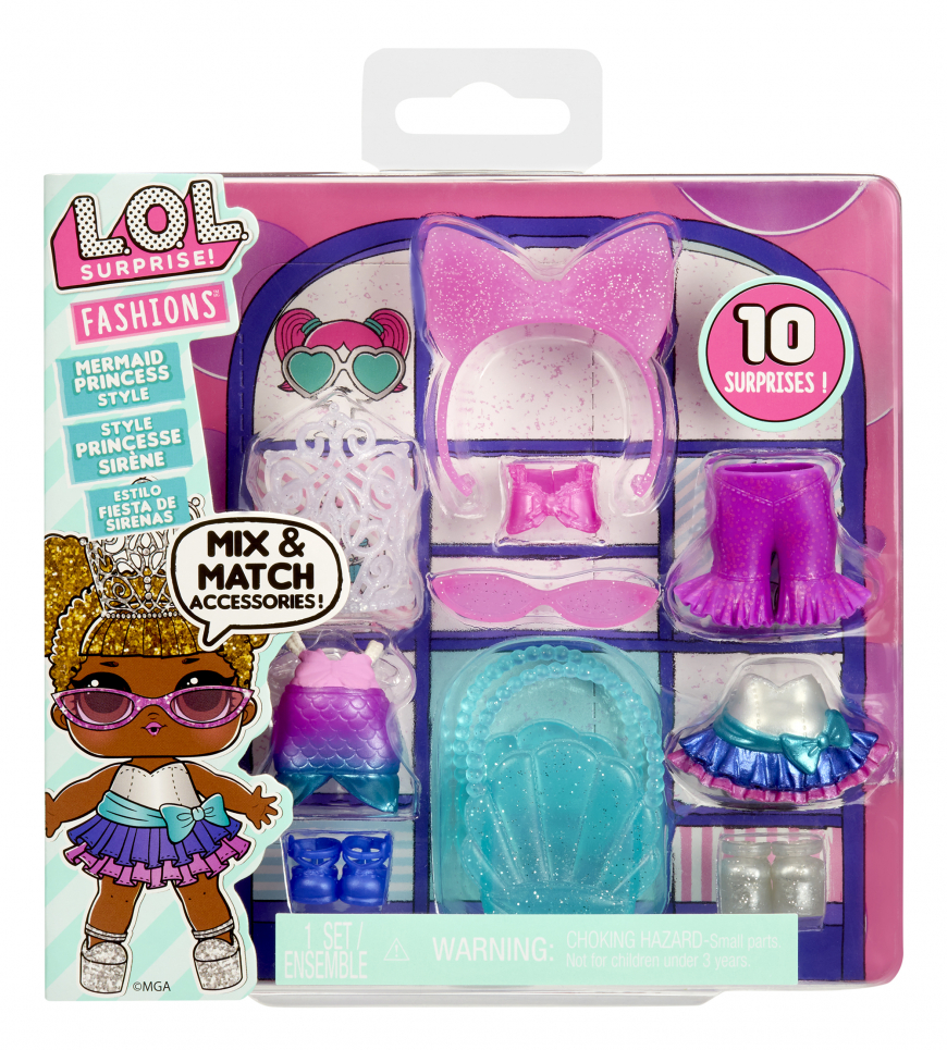 LOL Surprise Fashion Pack Mermaid Princess Style