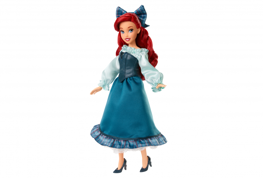 Mattel Disney Princess Retro Ariel doll in Blue dress HRF57