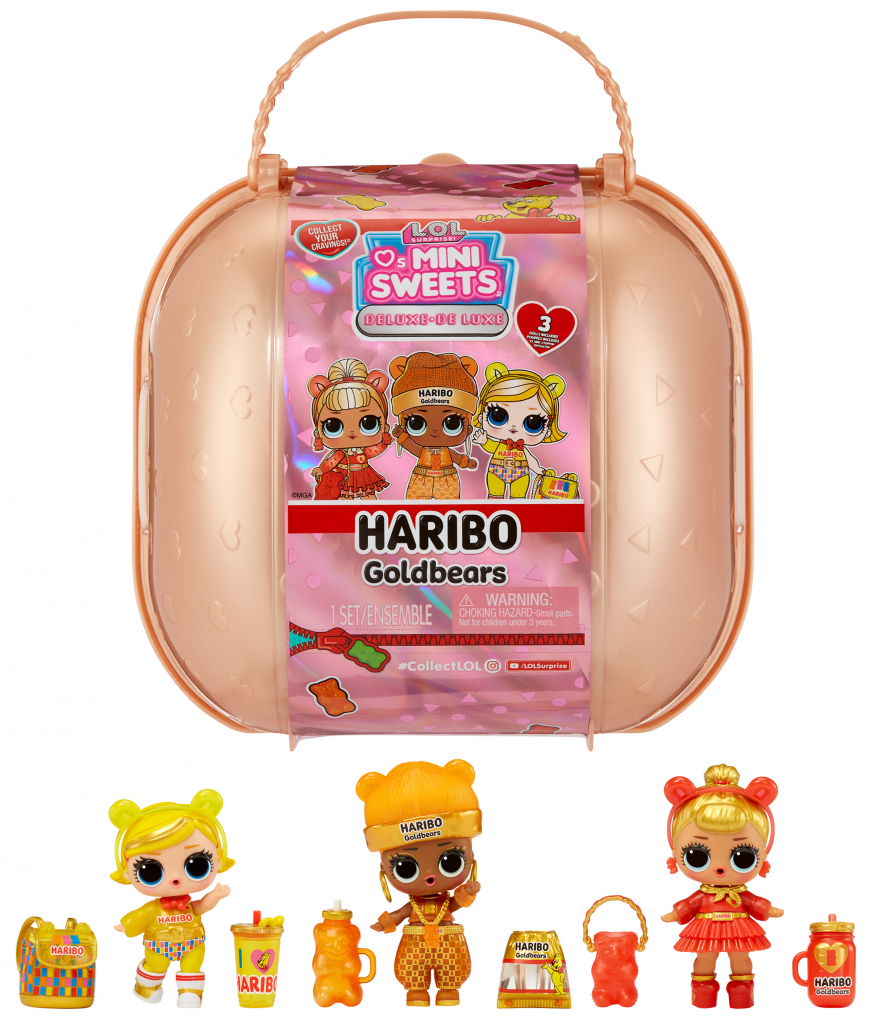 LOL Surprise Mini Sweets Deluxe Haribo Goldbears dolls set