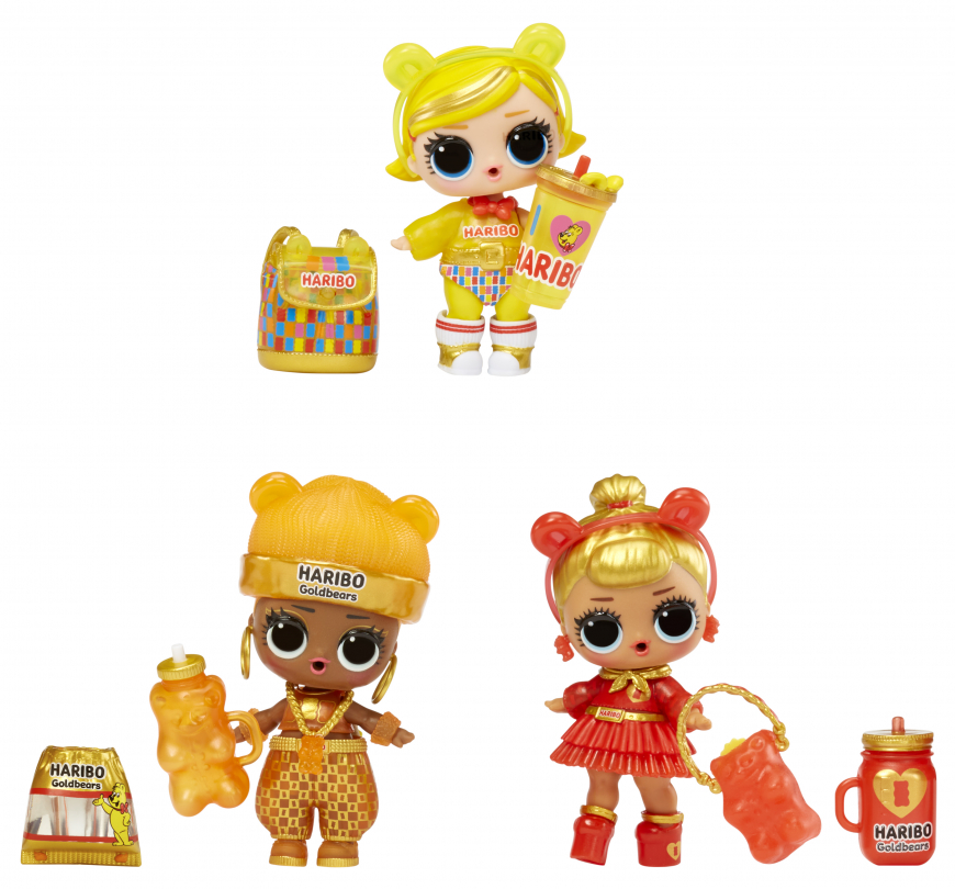 LOL Surprise Mini Sweets Deluxe Haribo Goldbears dolls set