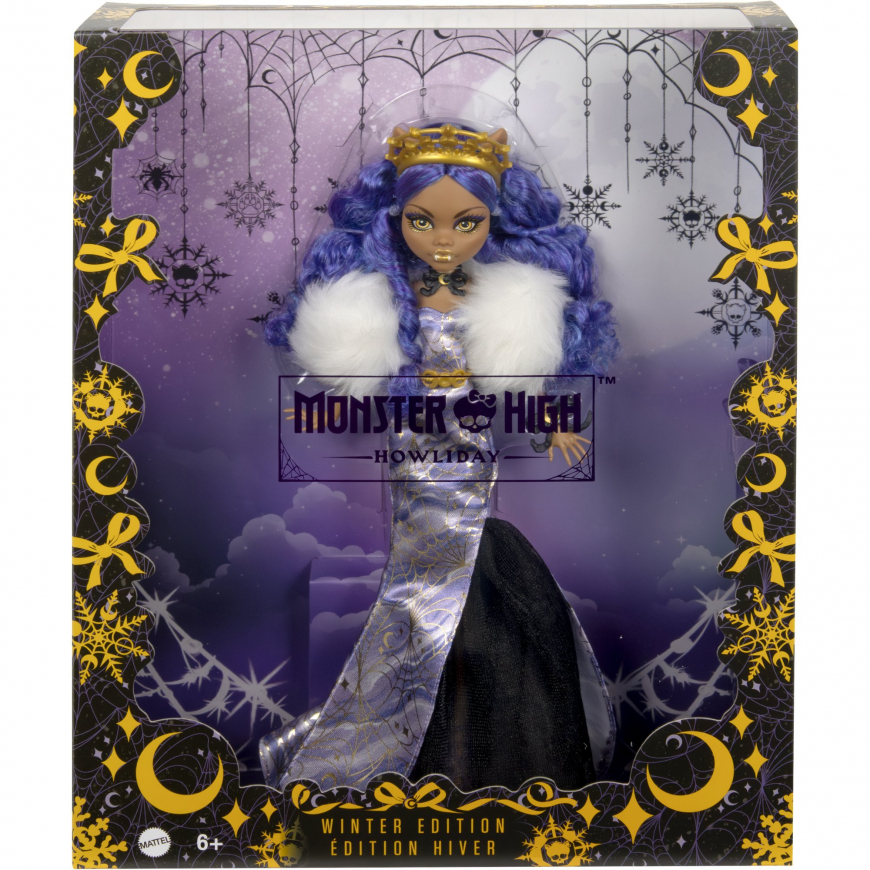 Monster High Howliday Winter Edition Clawdeen Wolf doll