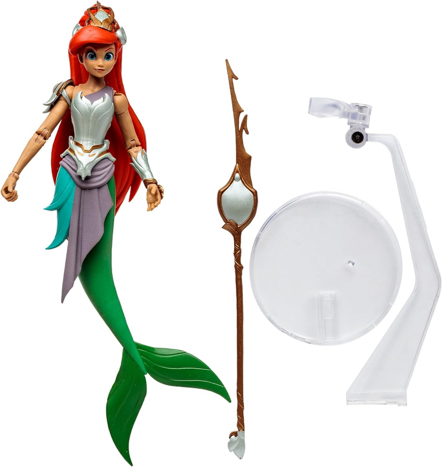 Disney MIRRORVERSE Princess Pack - Ariel, Mulan and Fractured Belle figures gold label