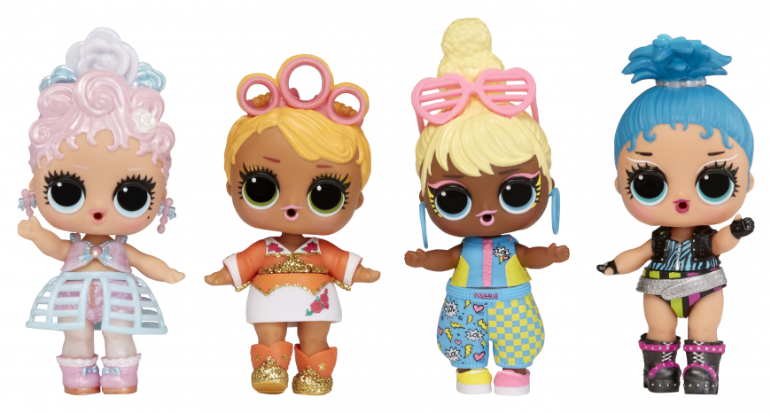 LOL Surprise Squish Sand Magic Hair dolls