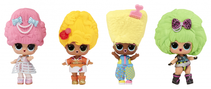 LOL Surprise Squish Sand Magic Hair dolls