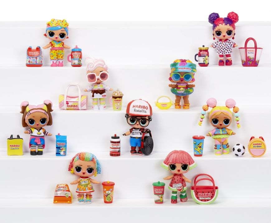 LOL Surprise Loves Mini Sweets X HARIBO dolls