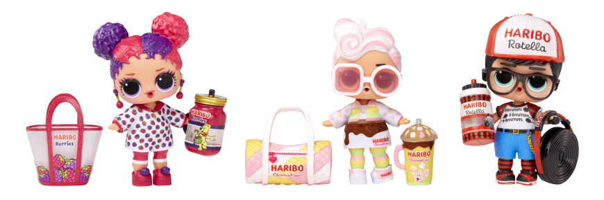 LOL Surprise Loves Mini Sweets X HARIBO dolls