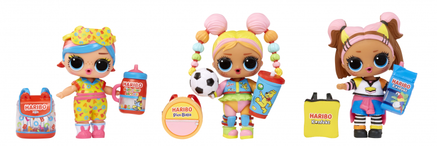 LOL Surprise Loves Mini Sweets X HARIBO dolls