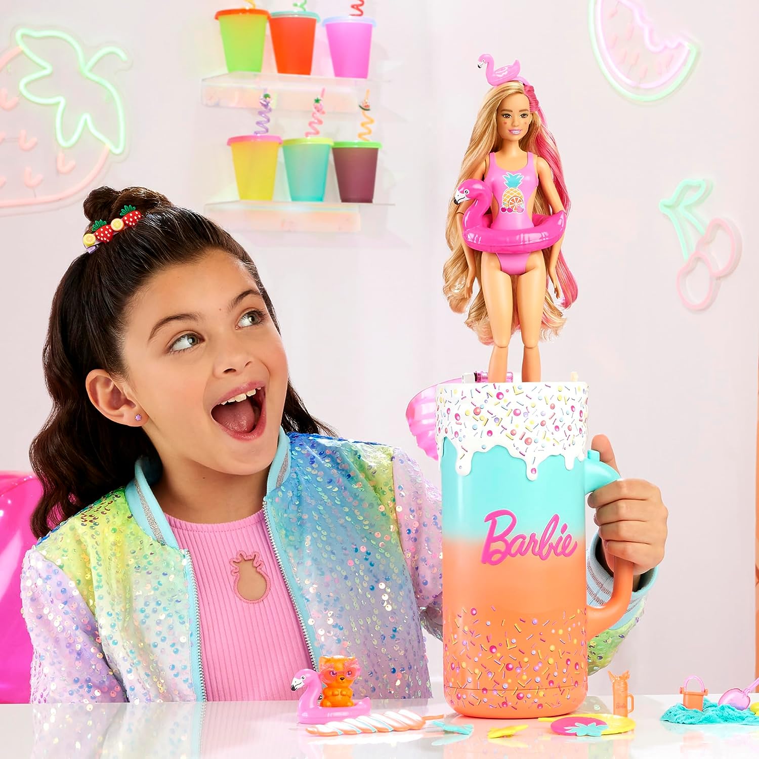 Barbie Pop Reveal Rise and Surprise Giftset with doll 