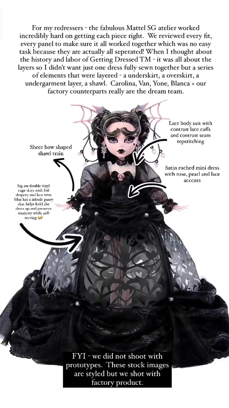 Monster High Draculaura Vampire Heart Collector doll details