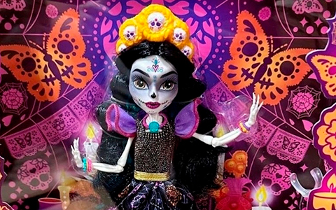 Monster High Howliday Skelita Calaveras Dia de Muertos 2023 doll