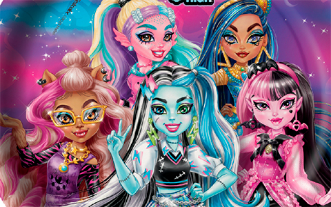 New Monster High G3 official art pictures collection