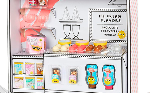 Miniverse Make It Mini Food Ice Cream Social Exclusive Playset NOT