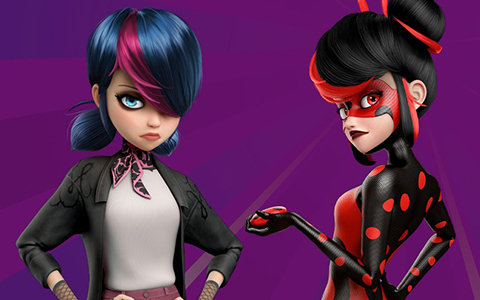 Miraculous World Paris: The Tales of Shadybug and Claw Noire release date and first look at Shadybug and Toxinelle