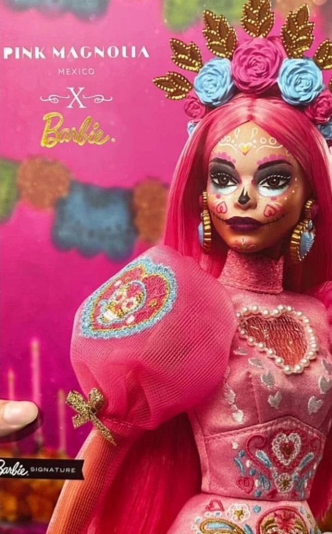 Barbie Dia de Muertos by Pink Magnolia 2023