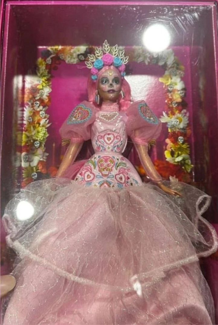 Barbie Dia de Muertos by Pink Magnolia 2023