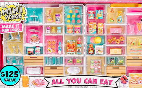 MGA Miniverse Make It Mini Food All You Can Eat playset