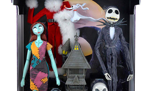 Disney Limited Edition 2 pack Jack Skellington and Sally dolls The Nightmare Before Christmas 30th Anniversary