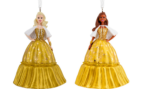 Hallmark Holiday Barbie 2023 Christmas Ornaments