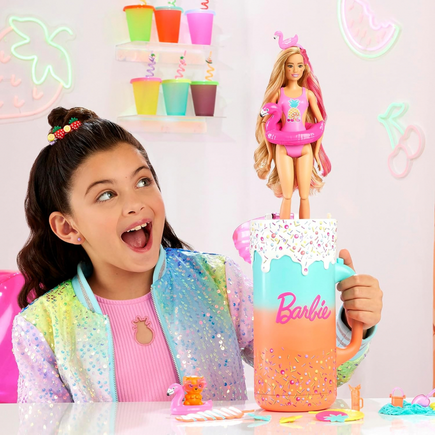 Barbie Pop Reveal Rise and Surprise Giftset with doll