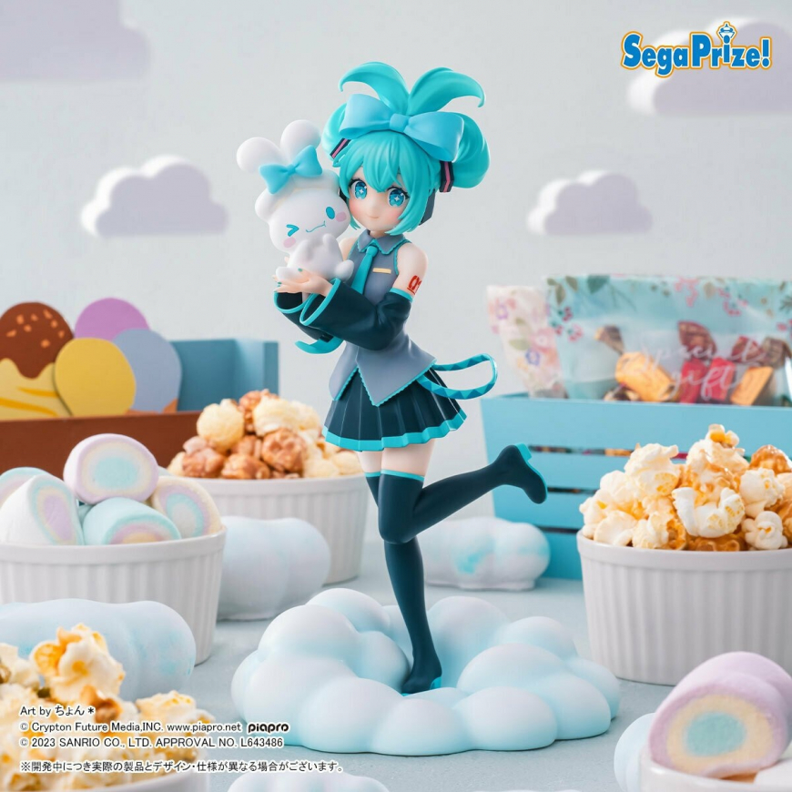 Hatsune Miku Cinnamoroll Sega prize figure